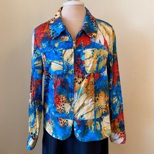 Erin London Watercolor Jacket
